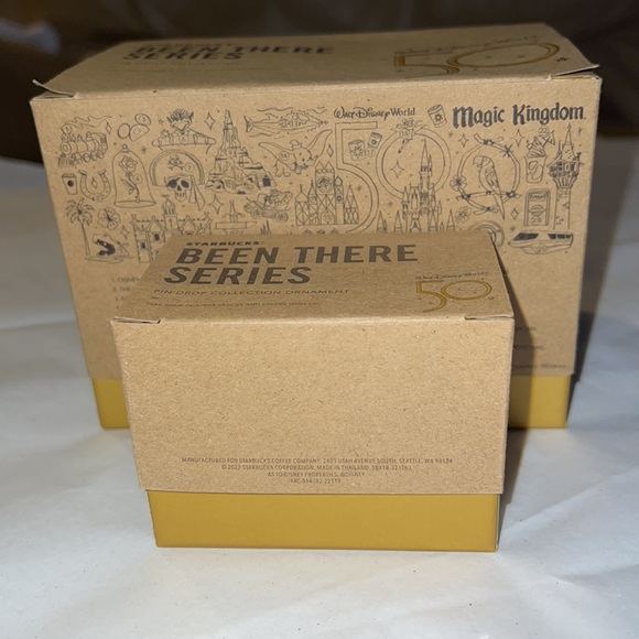 (2) DISNEY Magic Kingdom “BEEN THERE MUGS” Starbucks Disney 50th Anniversary - Picture 14 of 15